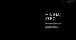 Desktop Screenshot of minimalzero.com